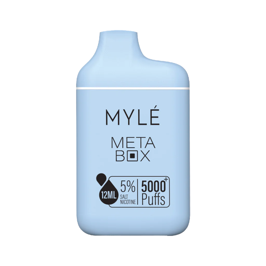 Myle Meta Box - Blueberry Lemon 5K - 5%  Jetable  xvape.ma Maroc.