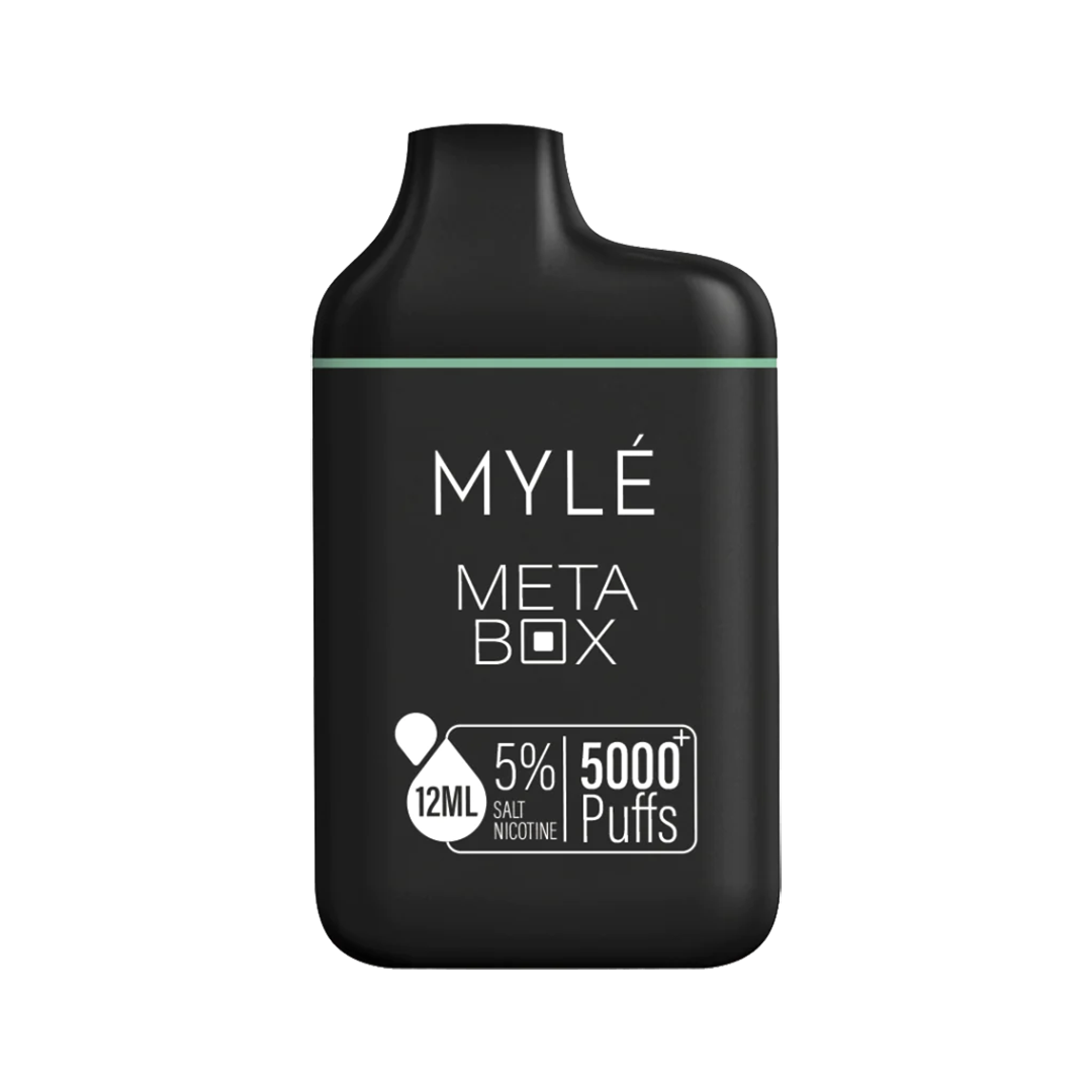 Myle Meta Box - Iced Mint 5K - 5%  Jetable  xvape.ma Maroc.