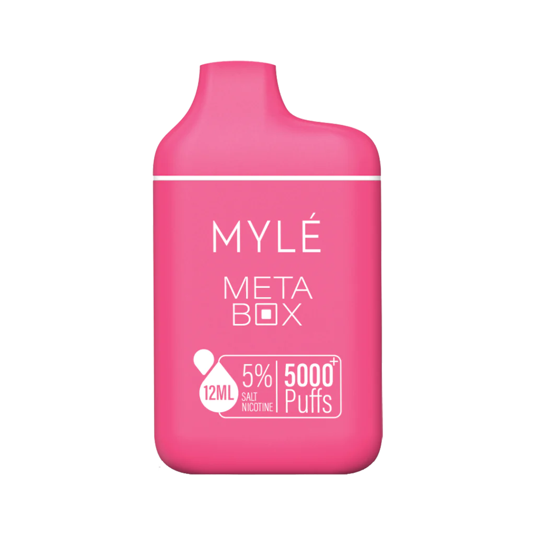 Myle Meta Box - Pineapple Coconut Strawberry 5K - 5%  Jetable  xvape.ma Maroc.