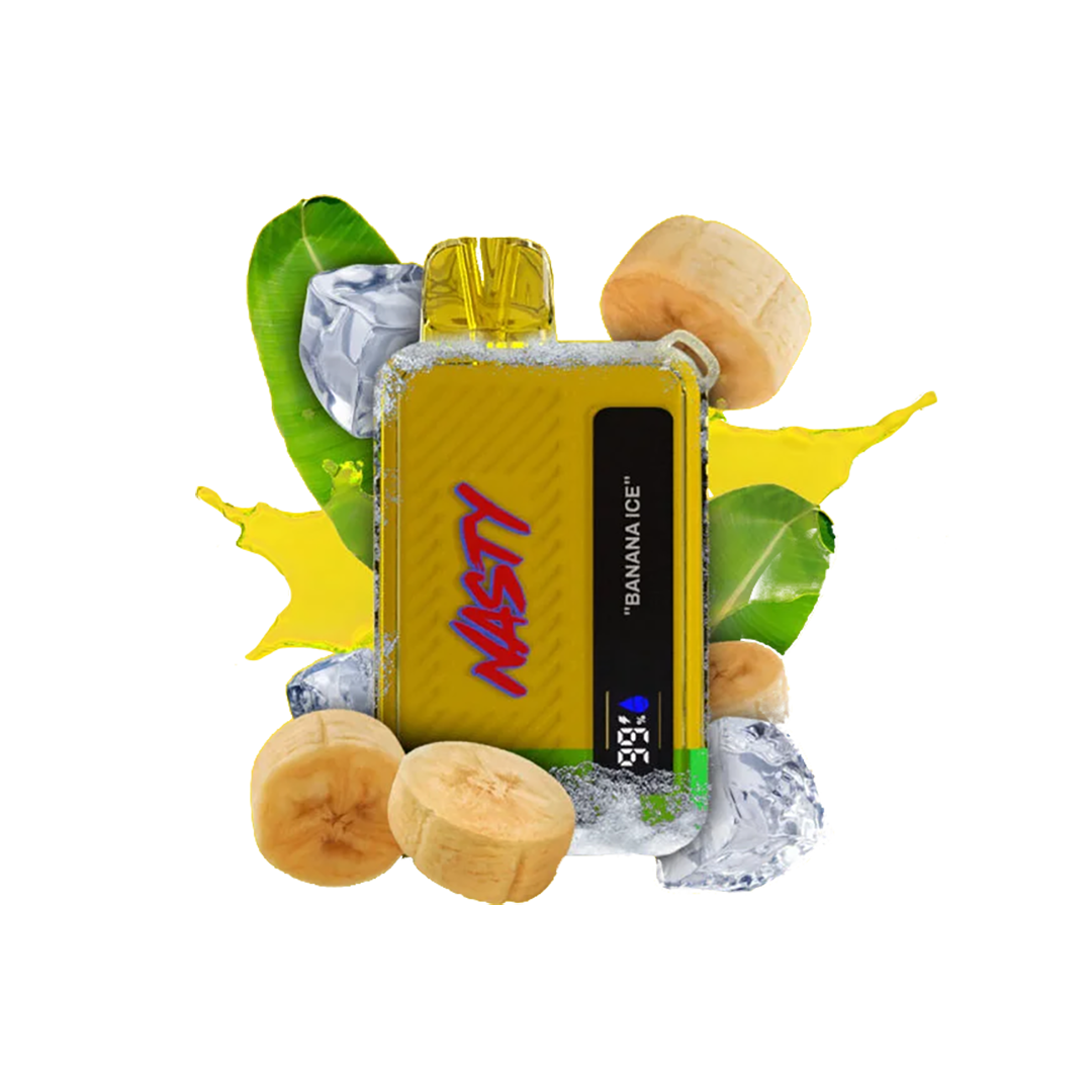 Nasty 10K - Banana Ice 10000 puffs  5%  Jetable  xvape.ma Maroc.