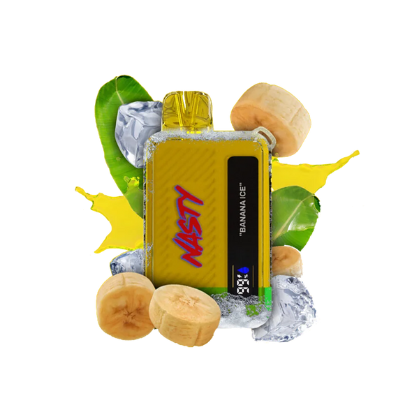 Nasty 10K - Banana Ice 10000 puffs  5%  Jetable  xvape.ma Maroc.