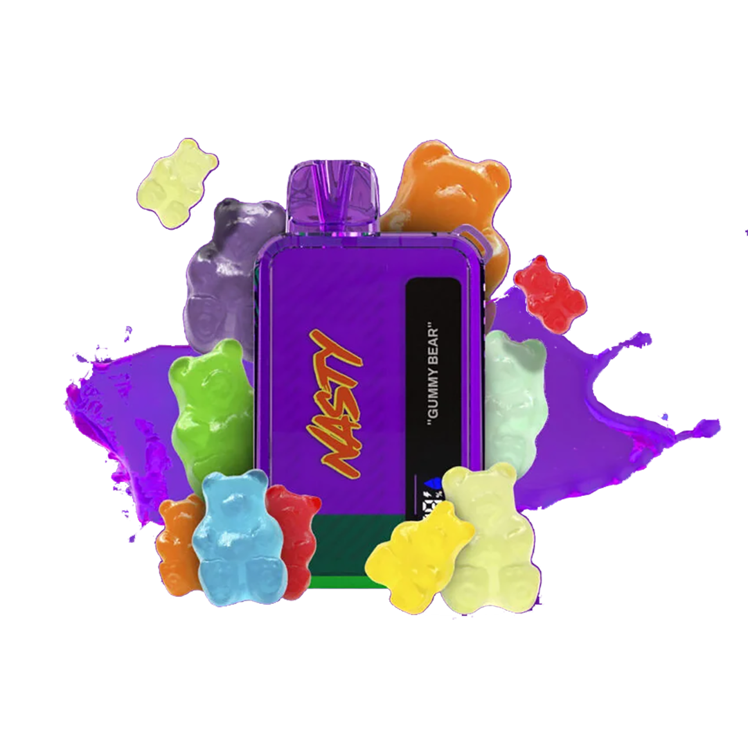 Nasty 10K - Gummy Bear 10000 puffs  5%  Jetable  xvape.ma Maroc.