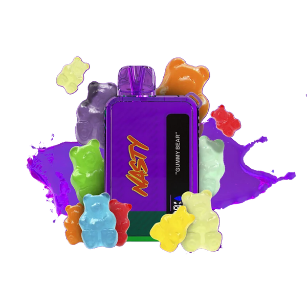Nasty 10K - Gummy Bear 10000 puffs  5%  Jetable  xvape.ma Maroc.