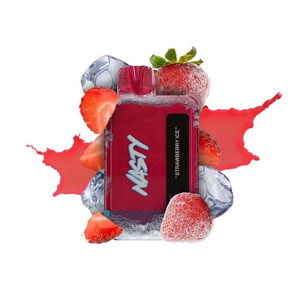 Nasty 10K - Strawberry Ice 10000 puffs  5%  Jetable  xvape.ma Maroc.