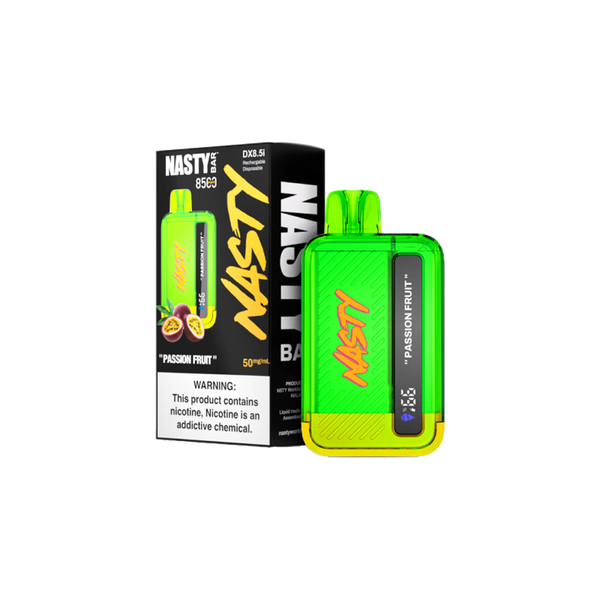 Nasty 8.5K - PASSION FRUIT 8500 puffs 2% / 5%  Jetable  xvape.ma Maroc.
