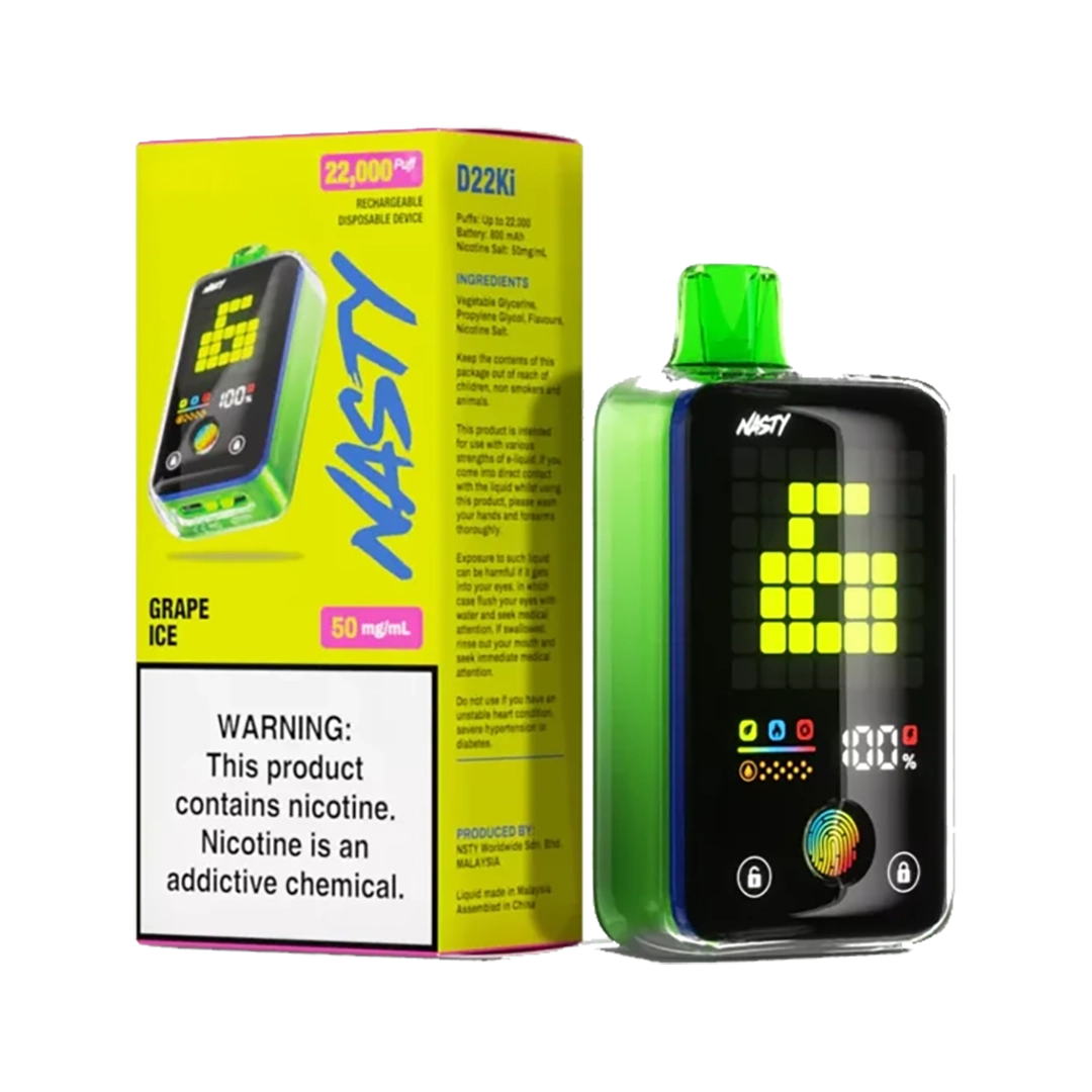 Nasty D22Ki – Grape Ice 50 mg