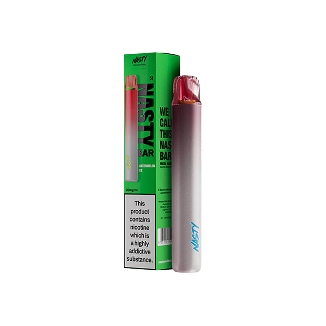 Nasty DX2 - Watermelon Ice 600 Taffs - 20mg  Jetable  xvape.ma Maroc.