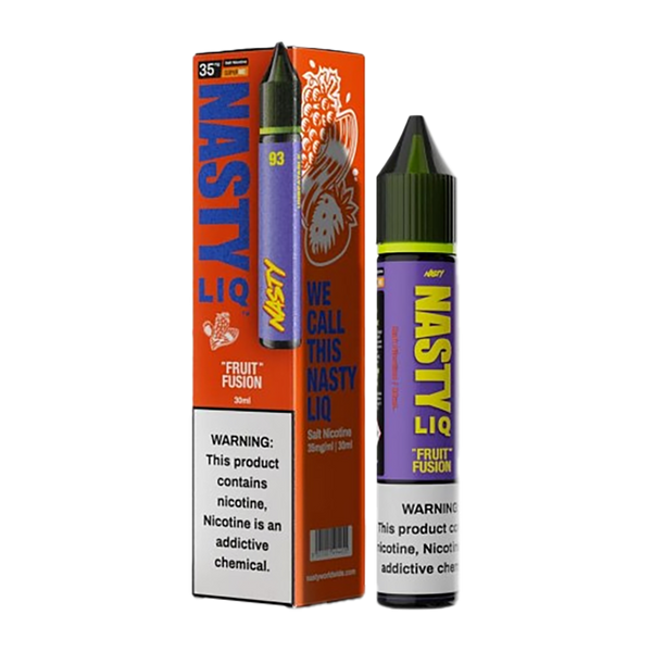 Nasty Liq 30ml - Fruit Fusion  Salt Nicotine  xvape.ma Maroc.