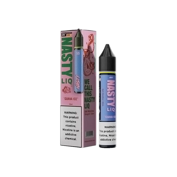 Nasty Liq 30ml - Guava Ice  Salt Nicotine  xvape.ma Maroc.