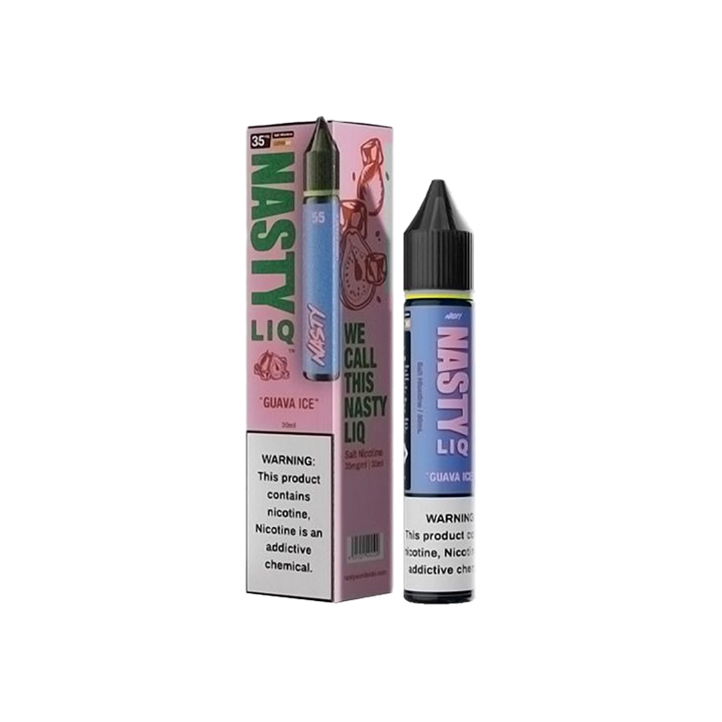 Nasty Liq 30ml - Guava Ice  Salt Nicotine  xvape.ma Maroc.