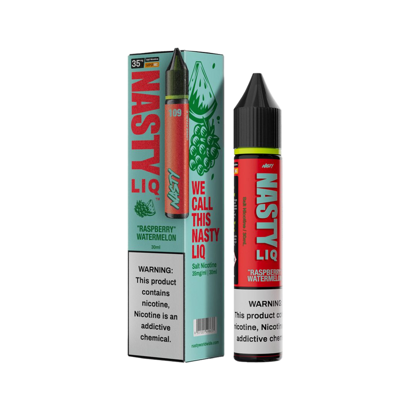 Nasty Liq 30ml - Raspberry Watermelon  Salt Nicotine  xvape.ma Maroc.