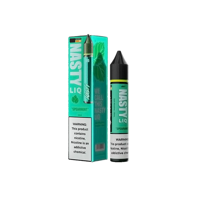 Nasty Liq 30ml - Spearmint  Salt Nicotine  xvape.ma Maroc.