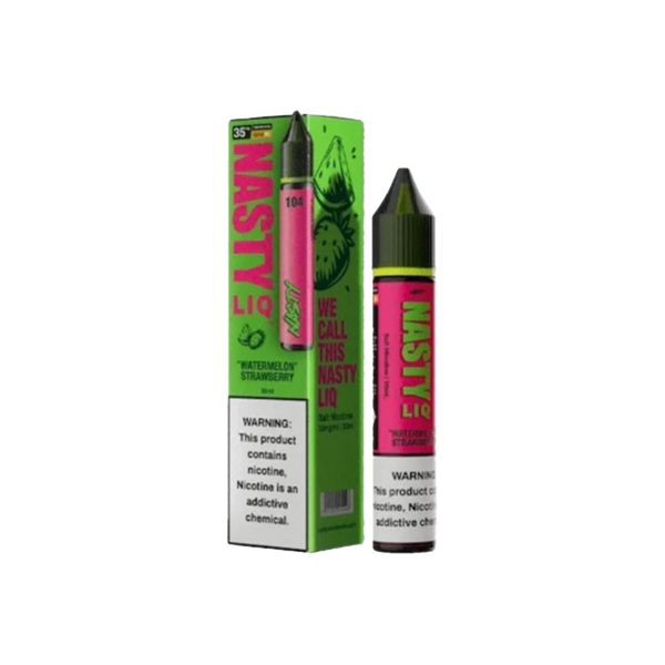 Nasty Liq 30ml - Watermelon Strawberry  Salt Nicotine  xvape.ma Maroc.