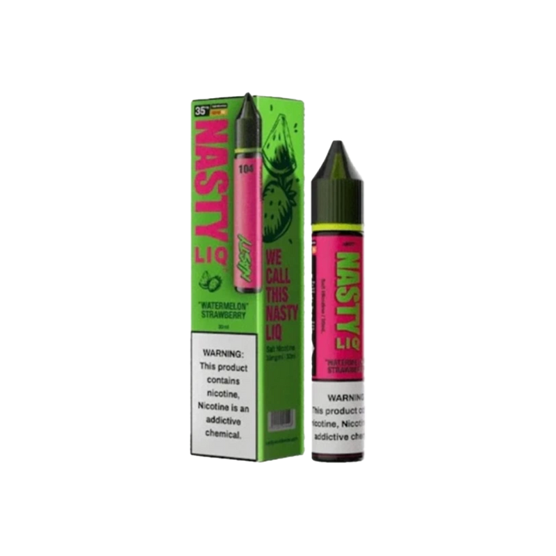 Nasty Liq 30ml - Watermelon Strawberry  Salt Nicotine  xvape.ma Maroc.