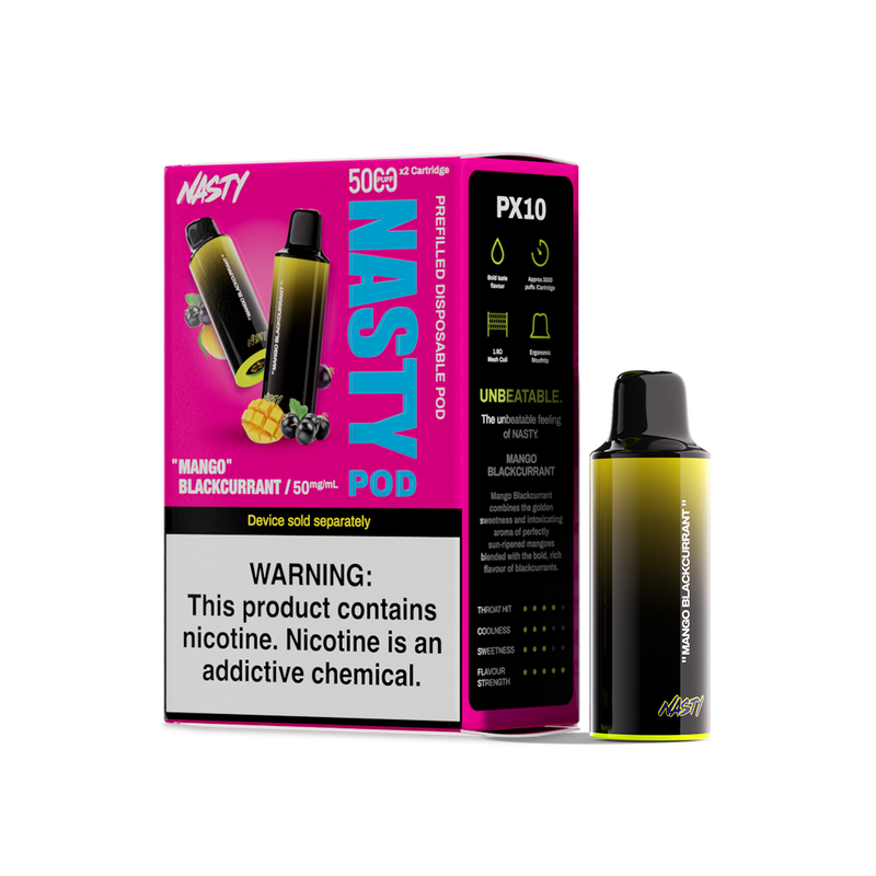 Nasty Pod 5k - Mango Blackcurrant