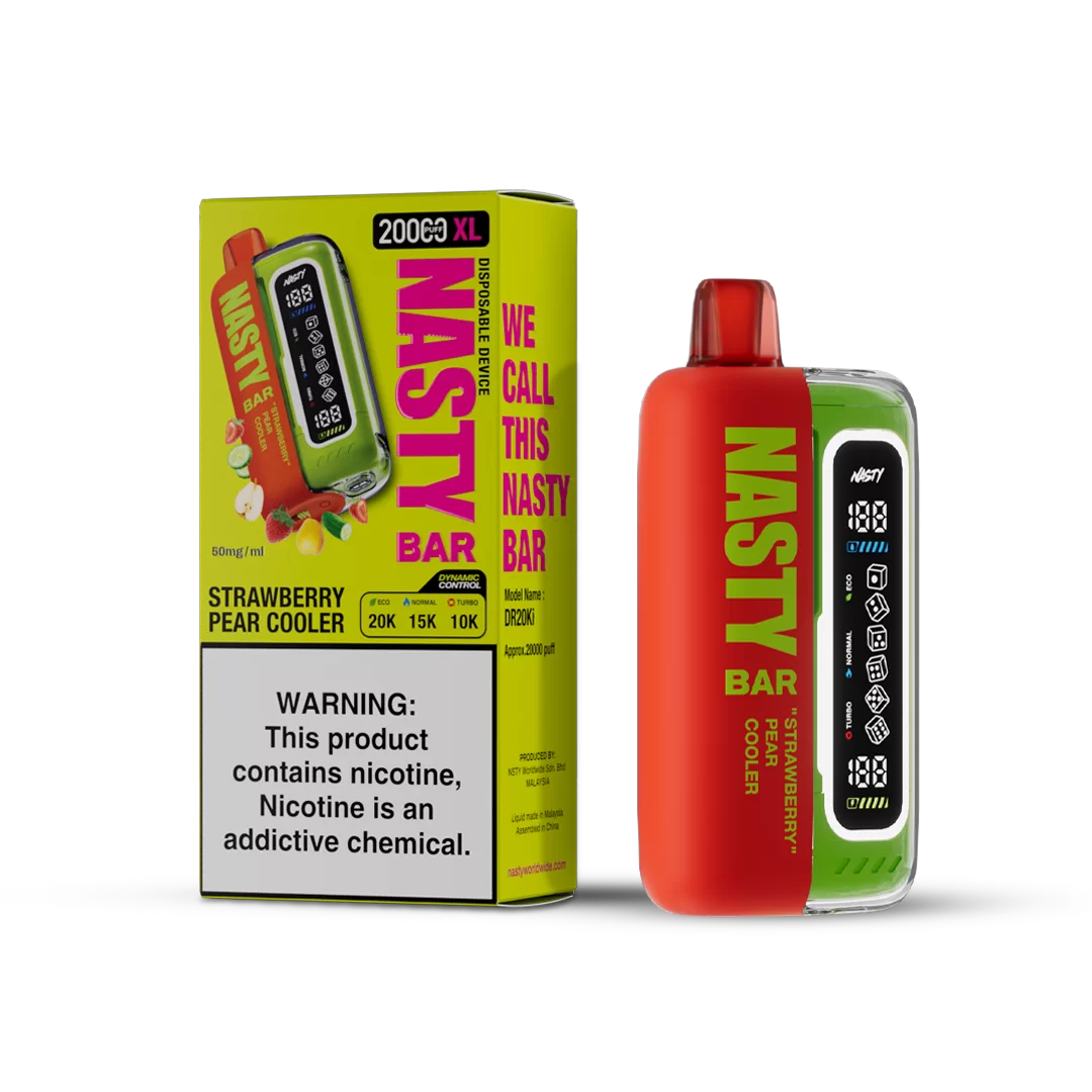 Nasty XL Turbo 20K - Strawberry Pear Cooler  - 5%  Jetable  xvape.ma Maroc.