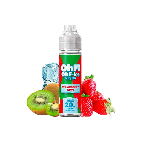 Ohf Ice Strawberry Kiwi 60ML  E-liquide premium  xvape.ma Maroc.