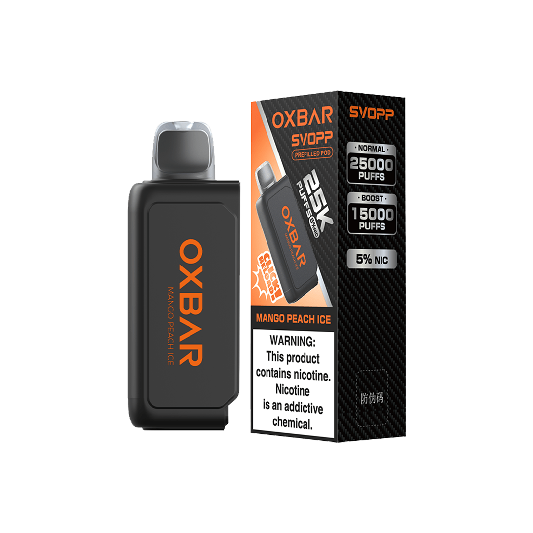 Oxbar Svopp Pod - Mango Peach Ice - 5%