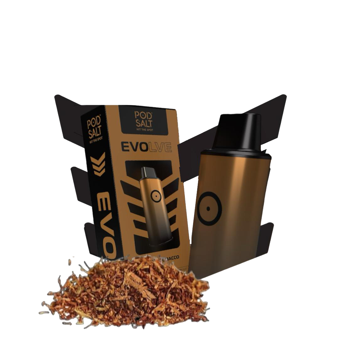 POD SALT - EVOLVE POD 5000 Taffs - Classic Tobacco  Cartouches Pré-Remplies  xvape.ma Maroc.