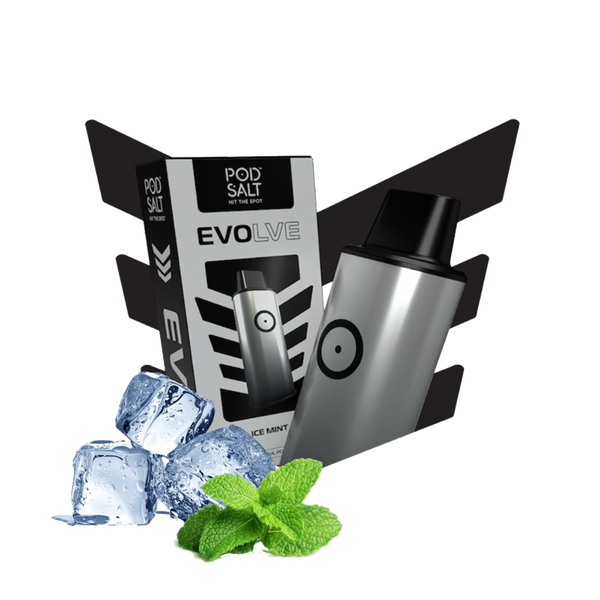 POD SALT - EVOLVE POD 5000 Taffs - Ice Mint  Cartouches Pré-Remplies  xvape.ma Maroc.