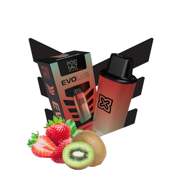 POD SALT - EVOLVE POD 5000 Taffs - Nexus Strawberry Kiwi  Cartouches Pré-Remplies  xvape.ma Maroc.