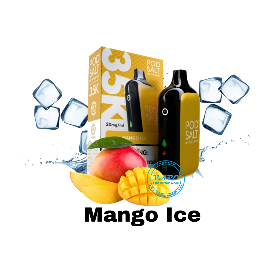 POD SALT 35000 Puffs - Mango Ice