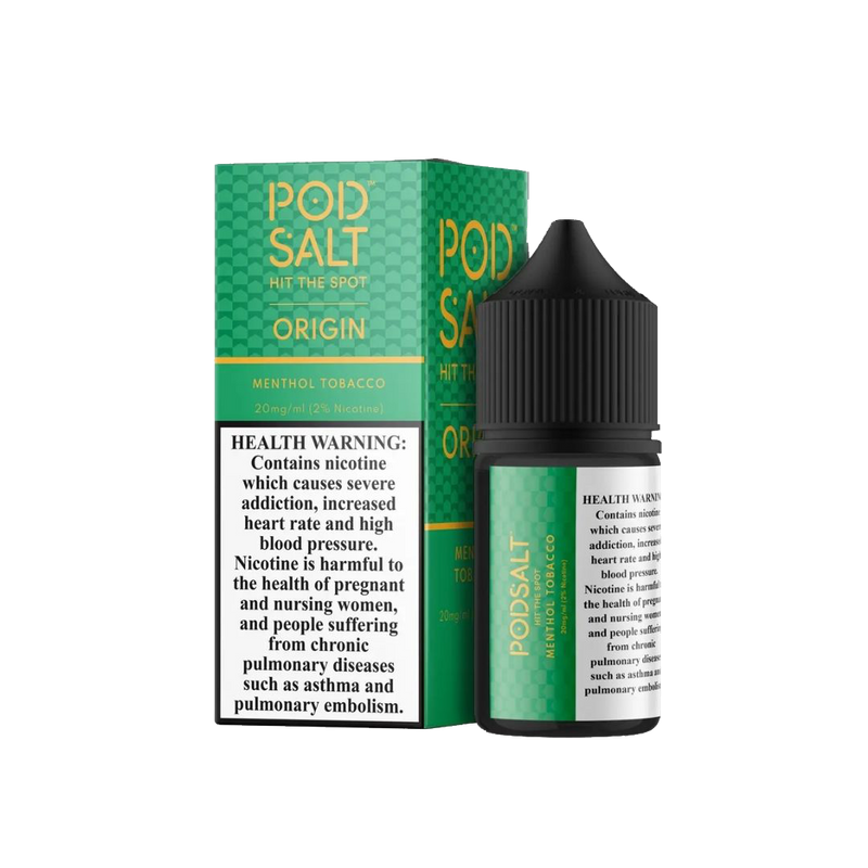 POD SALT  MENTHOL TOBACCO 30ML  Salt Nicotine  xvape.ma Maroc.