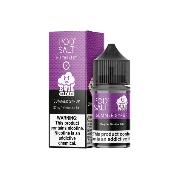 POD SALT SUMMER SYRUP 30ML  Salt Nicotine  xvape.ma Maroc.