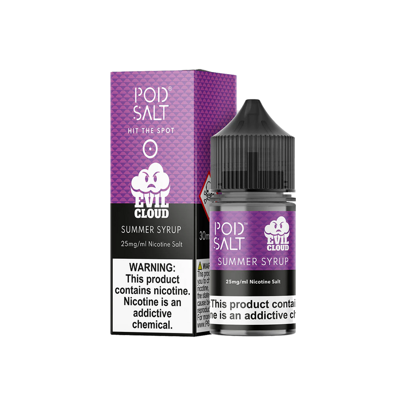POD SALT SUMMER SYRUP 30ML  Salt Nicotine  xvape.ma Maroc.