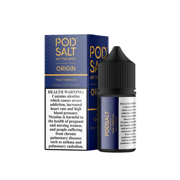 POD SALT TRUE TOBACCO 30ML  Salt Nicotine  xvape.ma Maroc.