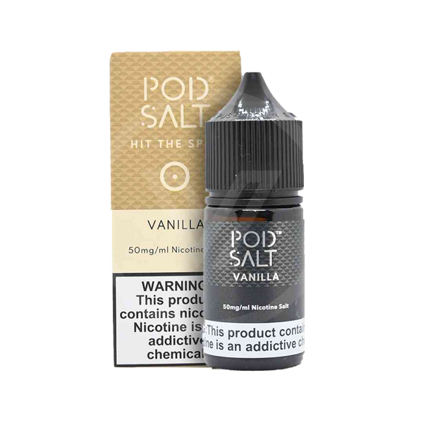 POD SALT VANILLA 30ML  Salt Nicotine  xvape.ma Maroc.