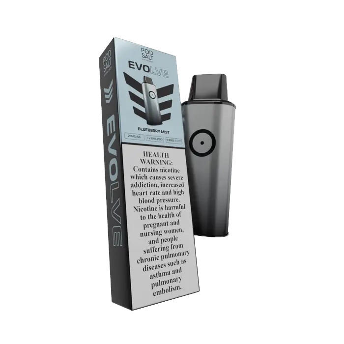 POD SALT -  EVOLVE POD 6000 Taffs - Blueberry Mist 2%
