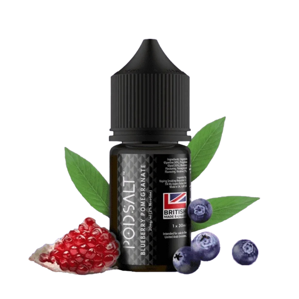POD SALT Blueberry Pomegranate 30ML  Salt Nicotine  xvape.ma Maroc.
