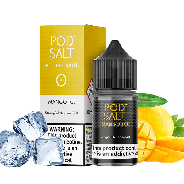 POD SALT Mango Ice 30ML  Salt Nicotine  xvape.ma Maroc.