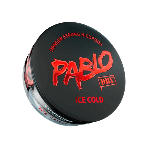 Pablo - Nicotine pouche - Ice Cold - Dry - 18mg/pouch - 30mg/g  Nicotine Pouches  xvape.ma Maroc.