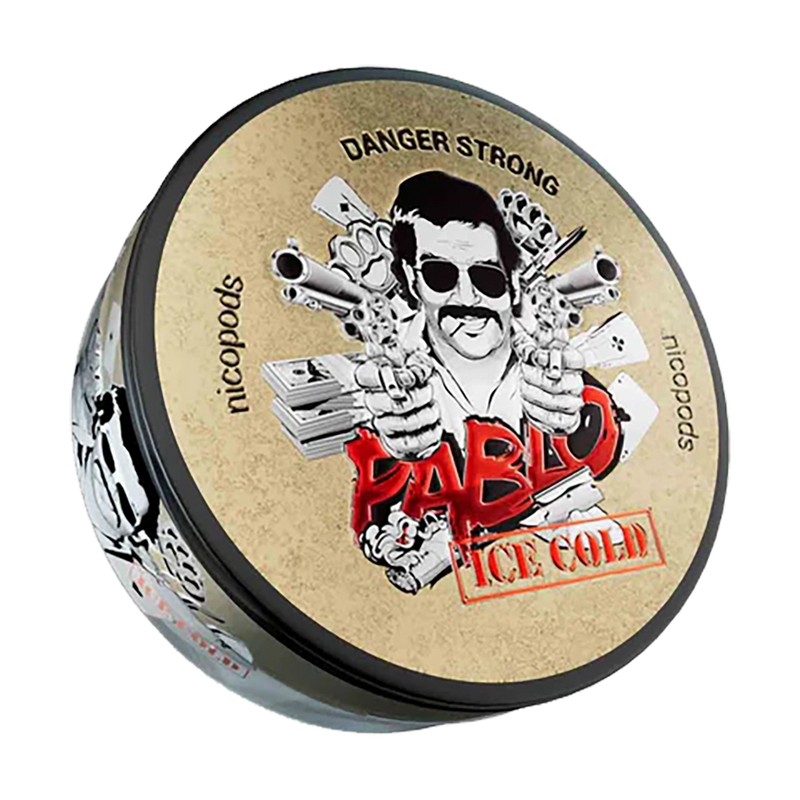 Pablo - Nicotine pouche - Ice Cold - 24mg/pouch - 30mg/g    xvape.ma Maroc.