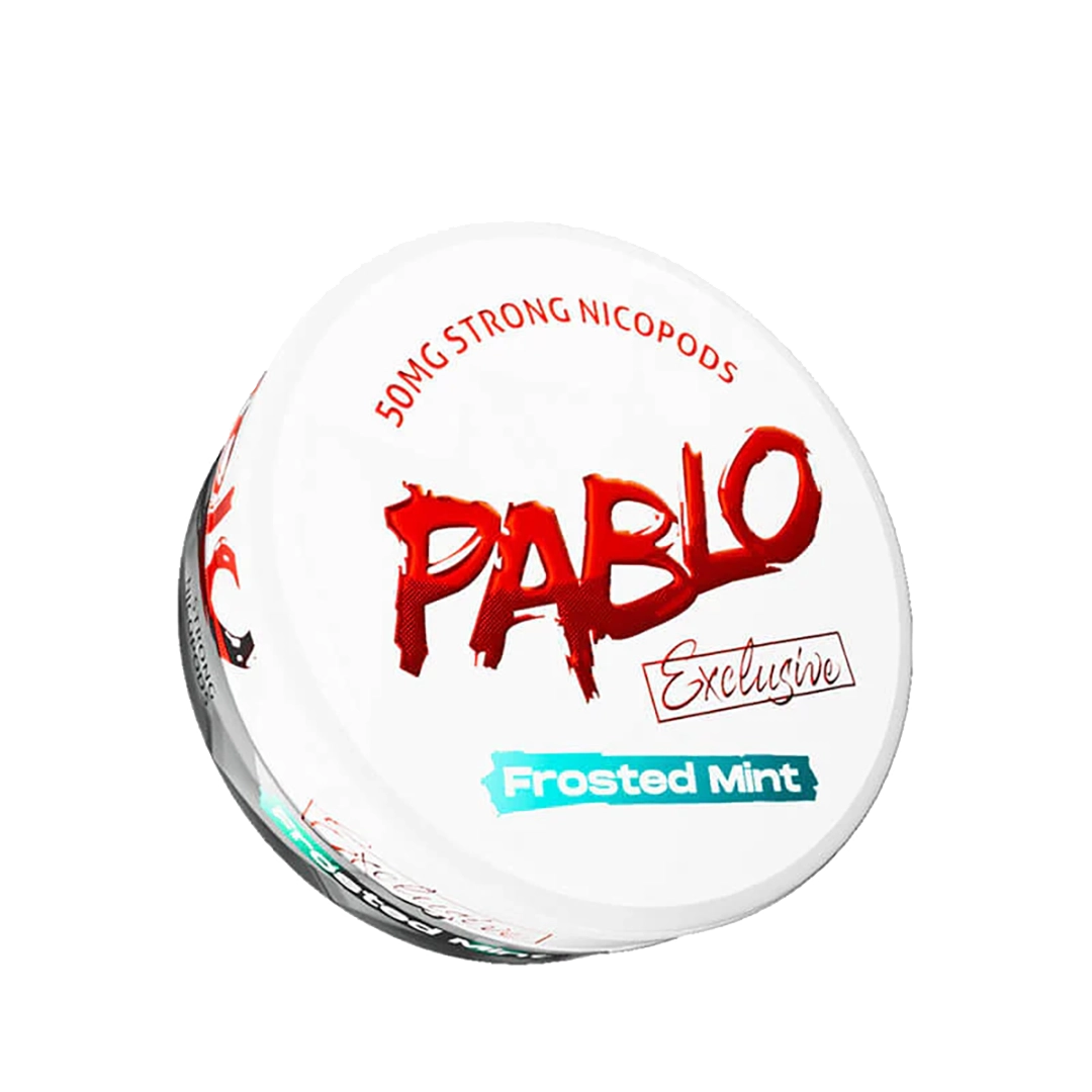 Pablo - Nicotine pouche - Frosted Mint - 30mg/pouch - 50mg/g  Nicotine Pouches  xvape.ma Maroc.