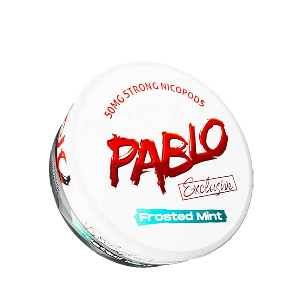 Pablo - Nicotine pouche - Frosted Mint - 30mg/pouch - 50mg/g  Nicotine Pouches  xvape.ma Maroc.