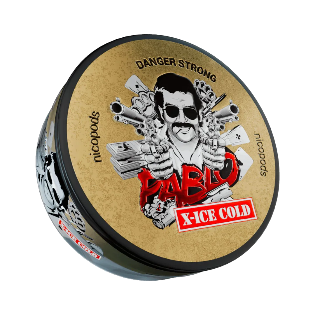 Pablo - Nicotine pouche - Ice Cold - 30mg/pouch - 50mg/g  Nicotine Pouches  xvape.ma Maroc.