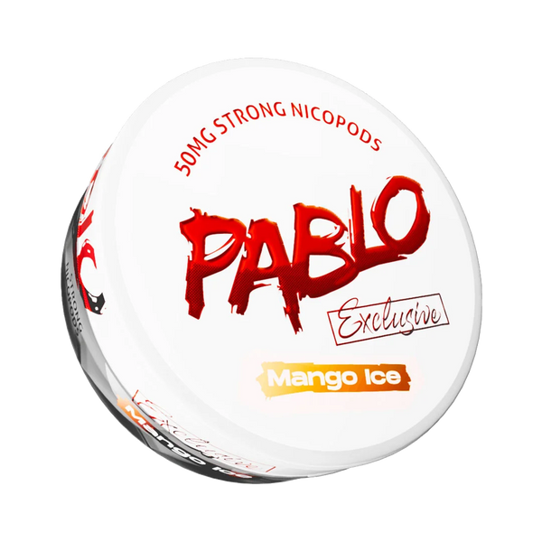 Pablo - Nicotine pouche - Mango Ice - 30mg/pouch - 50mg/g  Nicotine Pouches  xvape.ma Maroc.