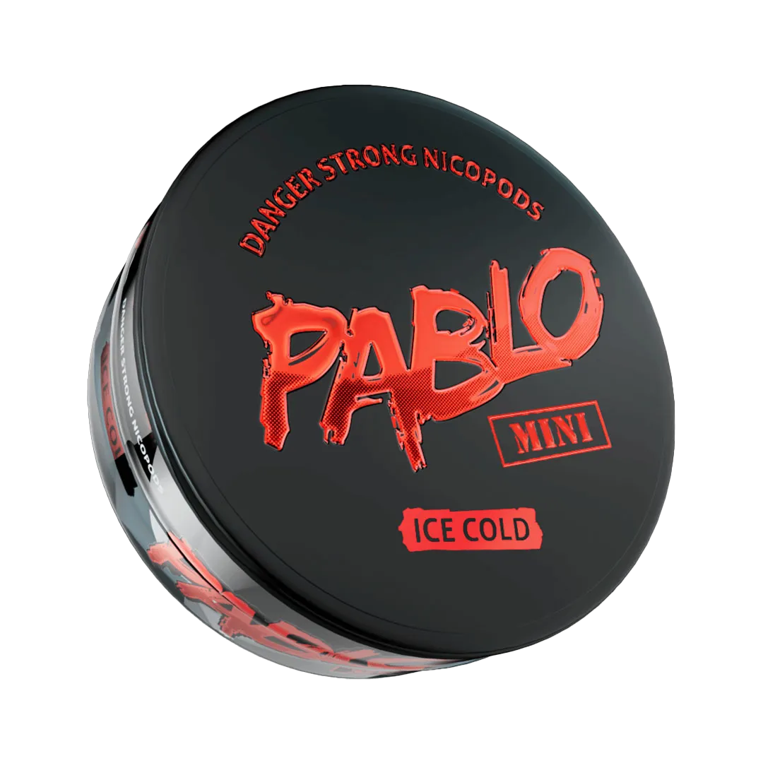 Pablo Mini - Nicotine pouche - Ice Cold - 15mg/pouch -30mg/g  Nicotine Pouches  xvape.ma Maroc.