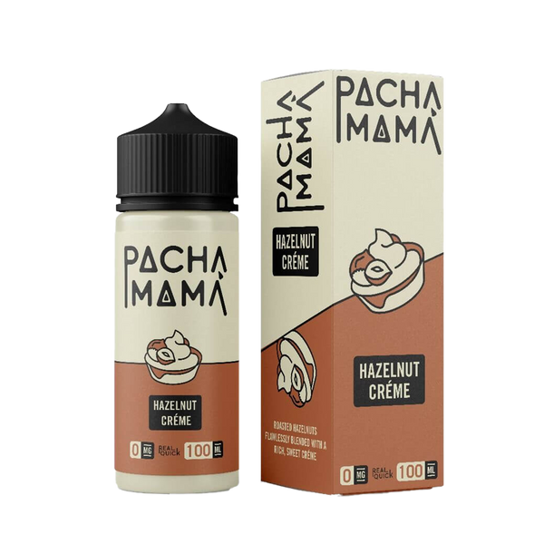 Pacha mamma Hazelnut Creme 120ML  E-liquide premium  xvape.ma Maroc.