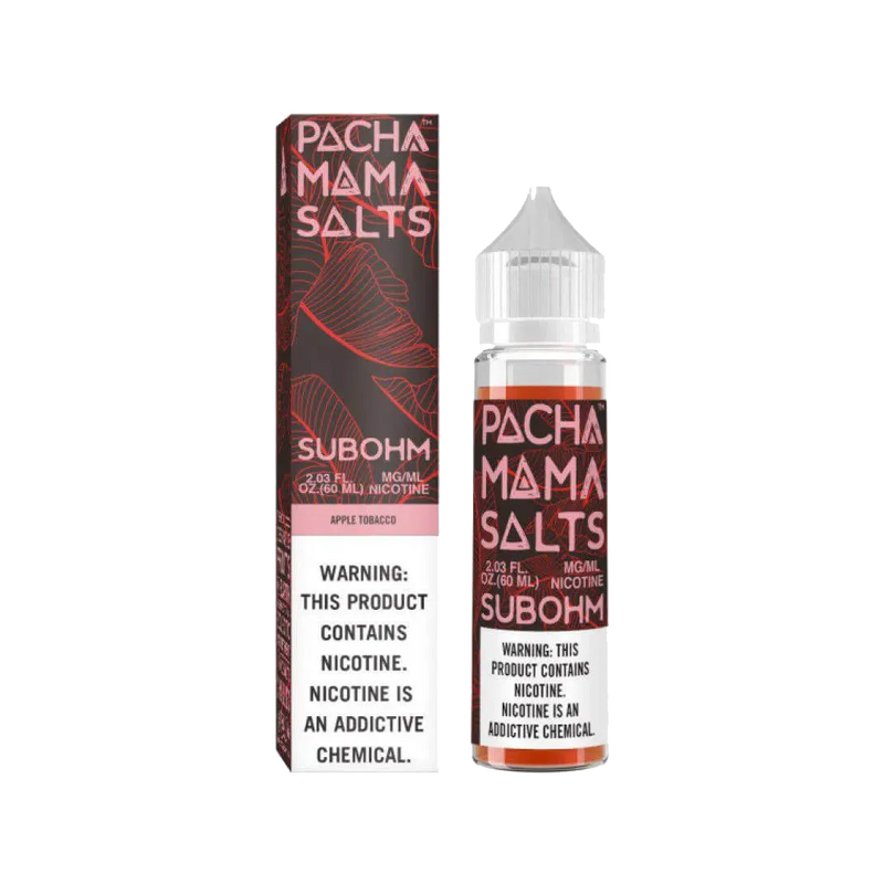 Pachamama Apple Tobacco 60ml  E-liquide premium  xvape.ma Maroc.
