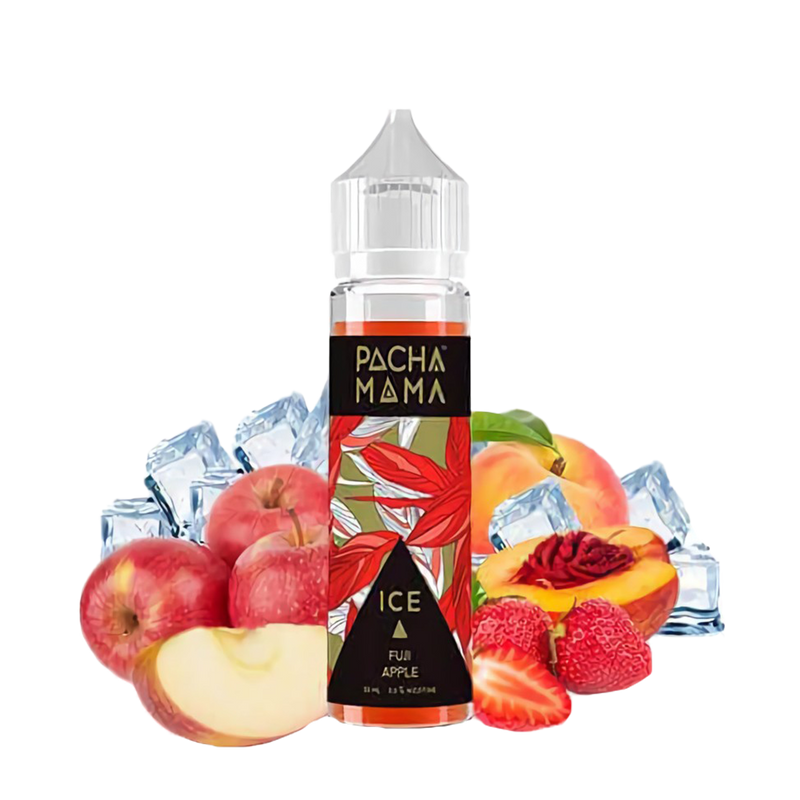 Pachamama Ice Fuji Apple 60ml  E-liquide premium  xvape.ma Maroc.