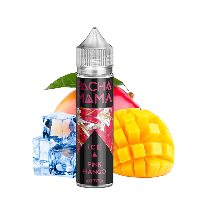 Pachamama Ice Pink Mango 60ml  E-liquide premium  xvape.ma Maroc.