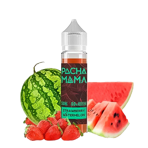 Pachamama Strawberry Watermelon 60ml  E-liquide premium  xvape.ma Maroc.