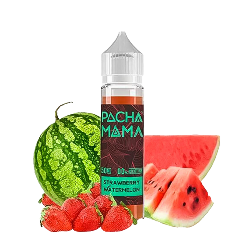 Pachamama Strawberry Watermelon 60ml  E-liquide premium  xvape.ma Maroc.