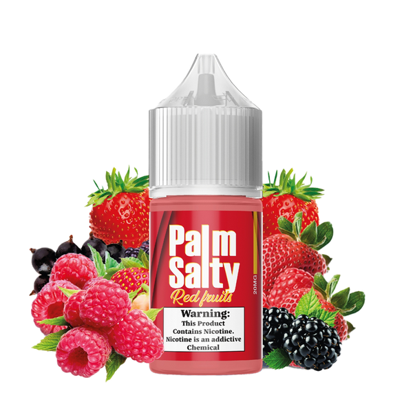Palm Salty - Red Fruits  Salt Nicotine  xvape.ma Maroc.