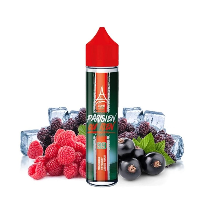 Parisien ou rien - N°33 Framboise Grenade 60ml  E-liquide premium  xvape.ma Maroc.