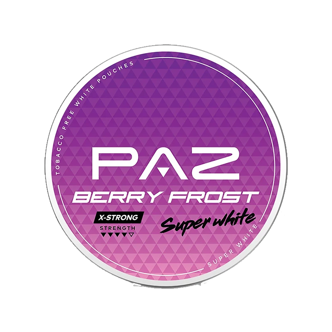 Paz Nicotine Pouche  - Berry Frost X-Strong - 10 mg/pouch
